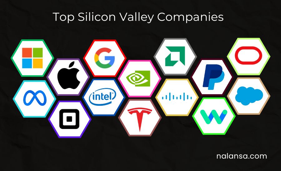 Silicon Valley, Top Silicon Valley Companies, Big Companies, Best Silicon Valley Companies, Nalansa