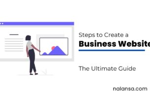 Business website, Create a business website, Online marketing, Steps to create business website, Nalansa